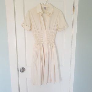 Tristan smocked shirt dress